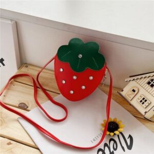 Red Strawberry Crossbody Bag
