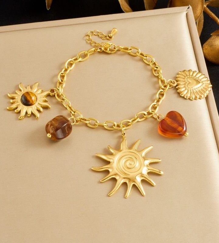 Heart Sun Bracelet