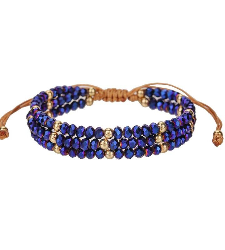 Crystal Beaded Bracelet
