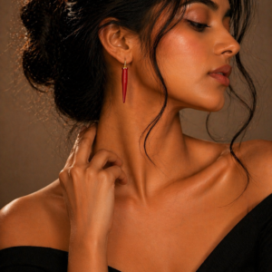 Red Chili Pepper Earrings Alloy Pepper Earrings